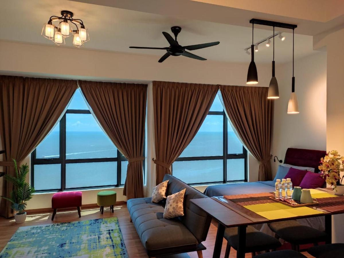 Seaview Studio With King Bed At Imperium Residence, Kuantan Ngoại thất bức ảnh